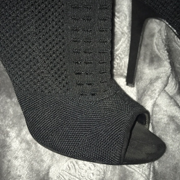 NEW : Heeled open toe spring bootie - Picture 4 of 6